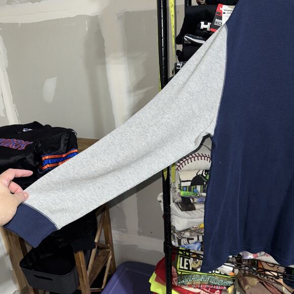 Y2K Ralph Lauren Polo Longsleeve Thermal Embroidered Shirt Size Xxl - Picture 3 of 5